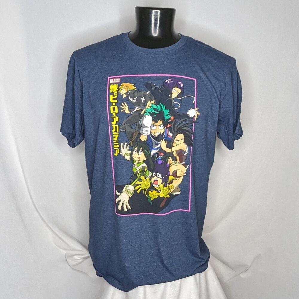 My Hero Academia Men's Graphic Tee Anime T-Shirt 2XL